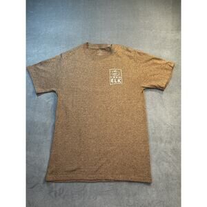 Rocky Mountain Elk Foundation - Team Elk Shirt - Adult Small - Brownish Gray